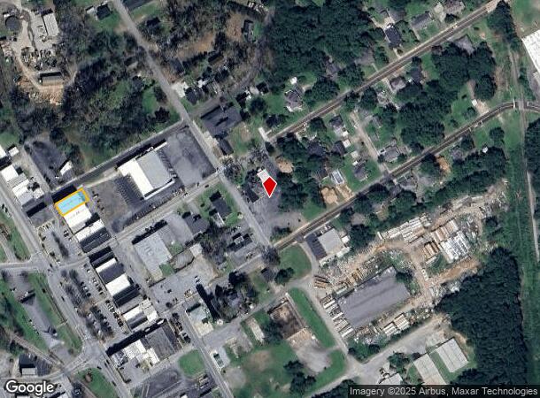  316 City Sq, Belton, SC Parcel Map