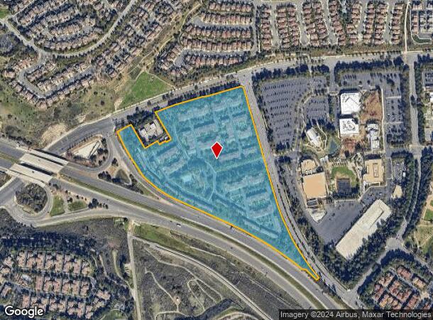  305 Turtle Crest Dr, Irvine, CA Parcel Map