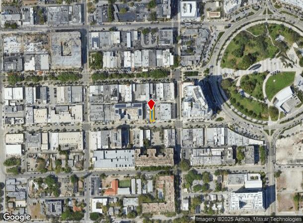  1911 Harrison St, Hollywood, FL Parcel Map