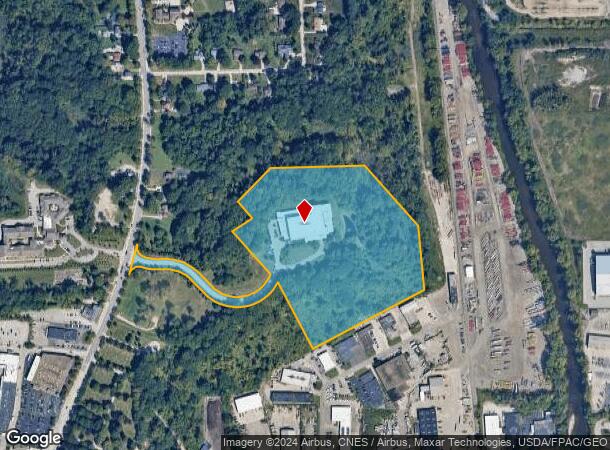  6101 Brecksville Rd, Independence, OH Parcel Map