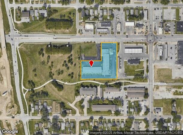 3537 W Broadway, Council Bluffs, IA Parcel Map