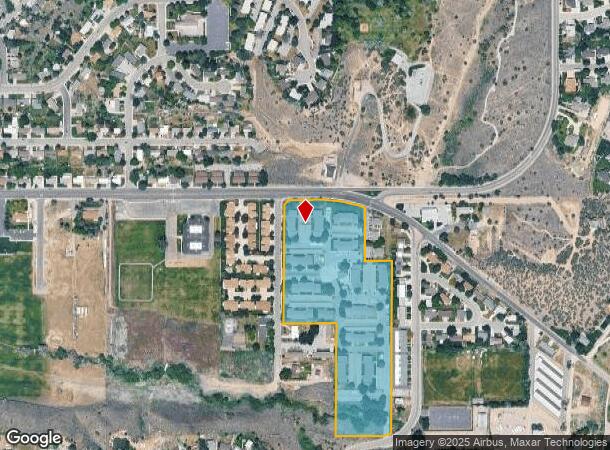  1222 Freeman Ln, Pocatello, ID Parcel Map