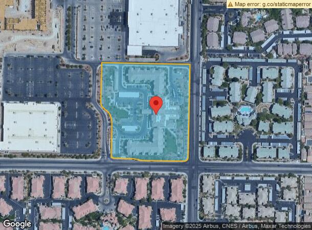  4445 S Grand Canyon Dr, Las Vegas, NV Parcel Map