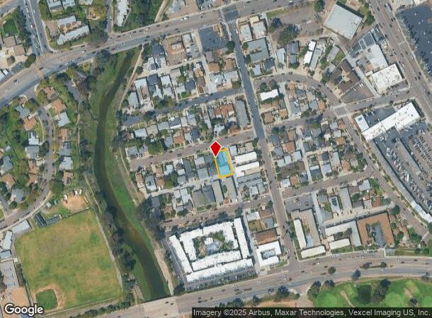 2669 Magnolia Ave, San Diego, CA Parcel Map