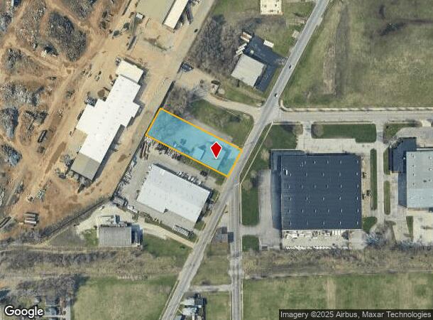  1313 Prairie Ave, South Bend, IN Parcel Map