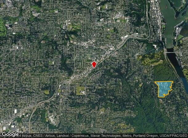  0615 Sw Palatine Hill Rd, Portland, OR Parcel Map