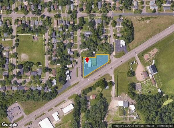 1745 Columbia Ave E, Battle Creek, MI Parcel Map