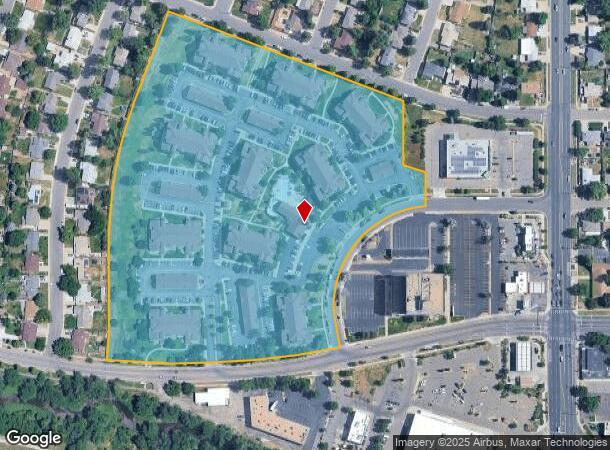 5775 W Dartmouth Ave, Denver, CO Parcel Map