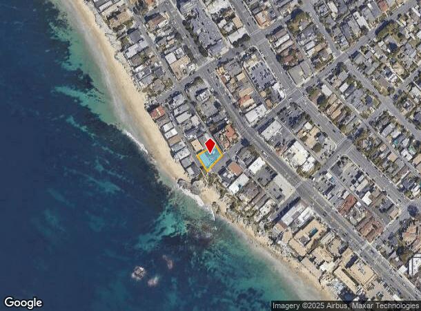 150 Cress St, Laguna Beach, CA Parcel Map
