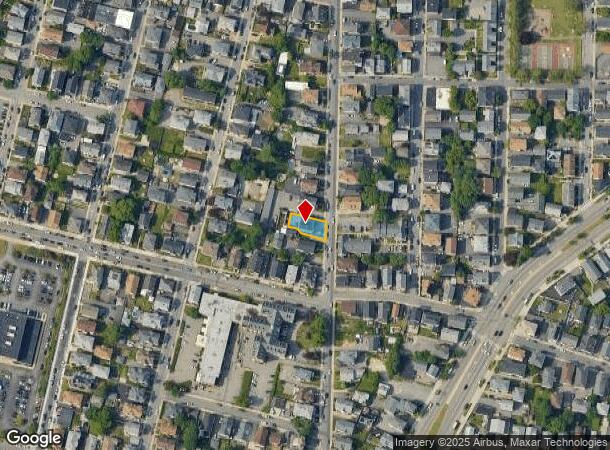 697 2Nd St, Fall River, MA Parcel Map