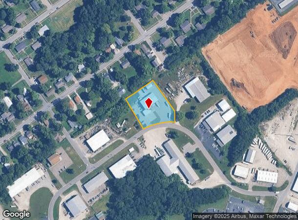 105 Industrial Way, Charlestown, IN Parcel Map