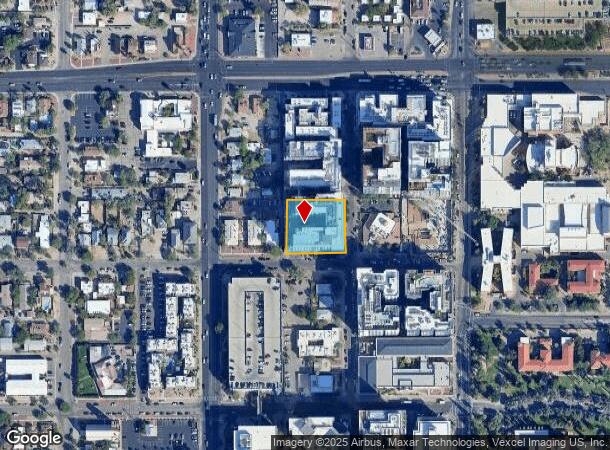 1011 N Tyndall Ave, Tucson, AZ Parcel Map
