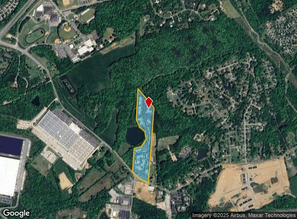  5000 Delaney Dr, Concord, NC Parcel Map