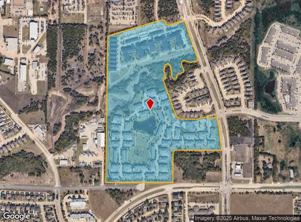  1650 John King Blvd, Rockwall, TX Parcel Map