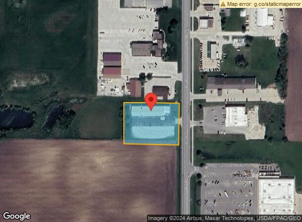  839 S Oak St, Iowa Falls, IA Parcel Map