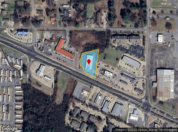 1506 Dave Ward Dr, Conway, AR Parcel Map
