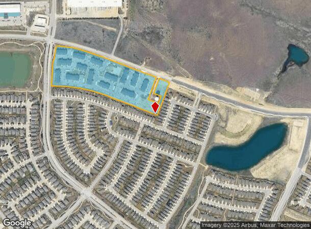 2825 Main St, Buda, TX Parcel Map