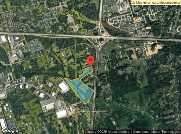  1704 S Pope Lick Rd, Louisville, KY Parcel Map