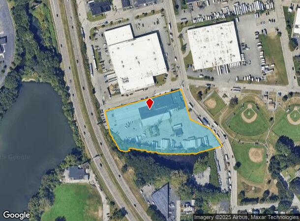  335 Niantic Ave, Providence, RI Parcel Map