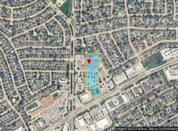 8805 Lakeview Pky, Rowlett, TX Parcel Map