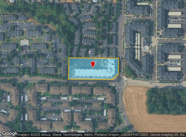  8775 Ne Wilkins St, Beaverton, OR Parcel Map