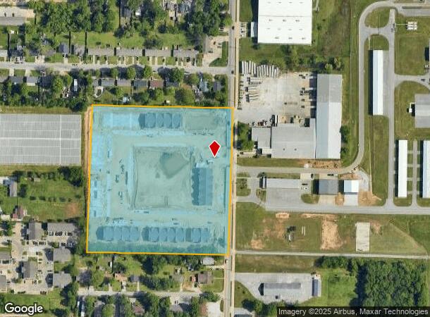 1506 Powell St, Springdale, AR Parcel Map