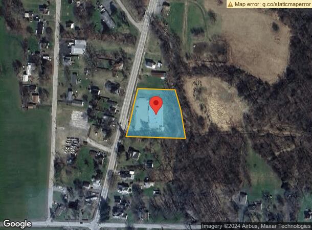  8079 S Main St, Springwater, NY Parcel Map