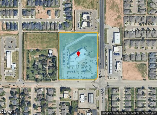 5802 Erskine St, Lubbock, TX Parcel Map