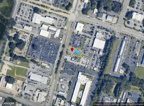  7014 Abercorn St, Savannah, GA Parcel Map