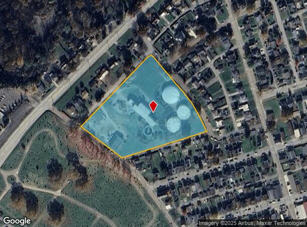  954 Reservoir Dr, Brackenridge, PA Parcel Map