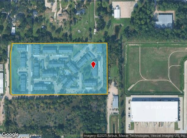 10770 Barely Ln, Houston, TX Parcel Map