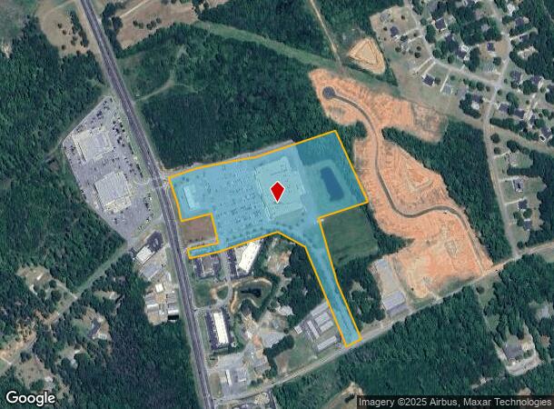  2809 N Columbia St, Milledgeville, GA Parcel Map