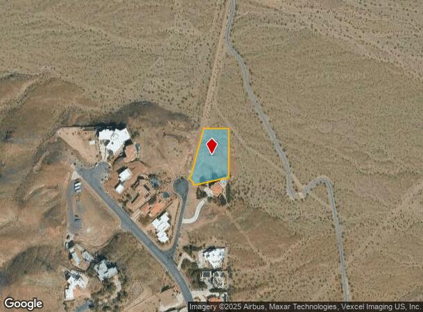707 Canyon Rd, Boulder City, NV Parcel Map