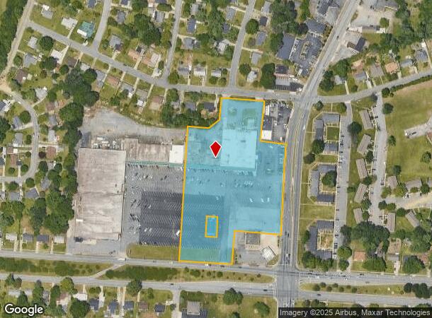 1457 E Cone Blvd, Greensboro, NC Parcel Map