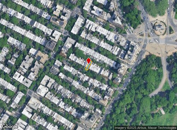 837 Carroll St, Brooklyn, NY Parcel Map