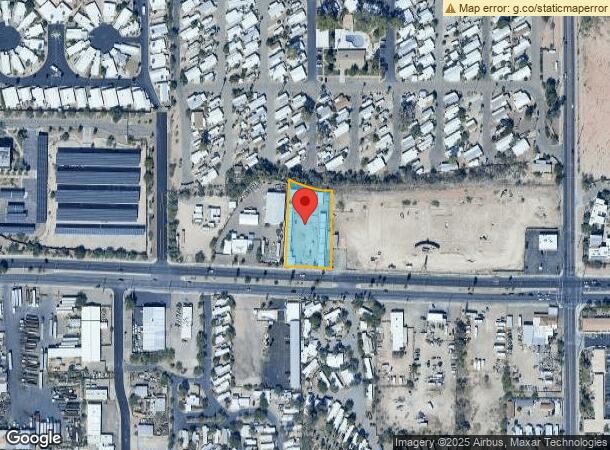  1130 W Miracle Mile, Tucson, AZ Parcel Map