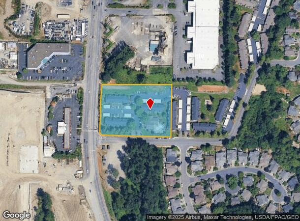 1805 186Th Pl Se, Bothell, WA Parcel Map