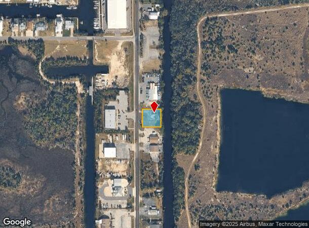 4020 Shoal Line Blvd, Hernando Beach, FL Parcel Map