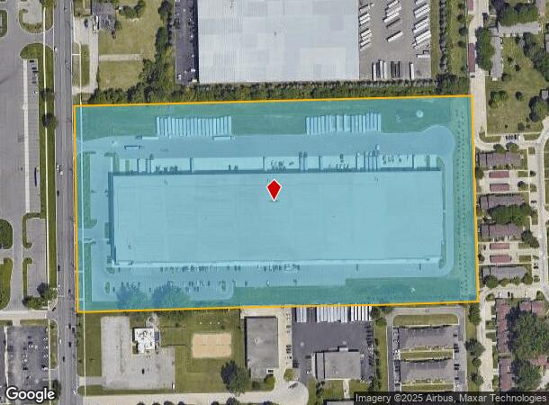  24400 Dequindre Rd, Warren, MI Parcel Map