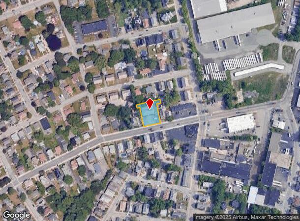  549 Winter St, Woonsocket, RI Parcel Map