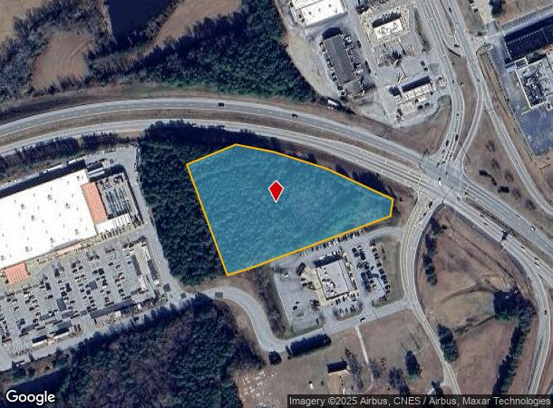 1431 Country Ln, South Hill, VA Parcel Map