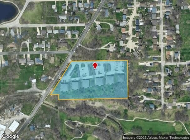  1706 Springfield Rd, Bloomington, IL Parcel Map