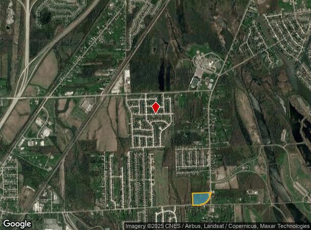  W Jefferson Ave, Brownstown, MI Parcel Map