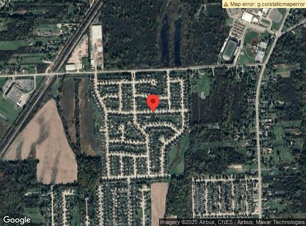  14221 N Gibraltar Rd, Gibraltar, MI Parcel Map