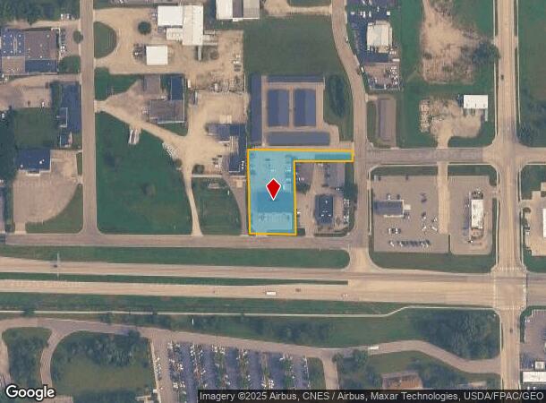  1176 E Frontage Rd, Owatonna, MN Parcel Map