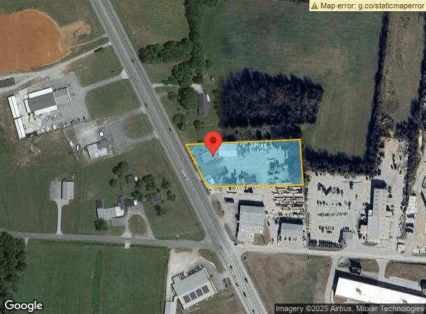  3230 Tullahoma Hwy, Winchester, TN Parcel Map