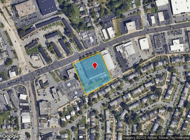 1721 E Joppa Rd, Towson, MD Parcel Map