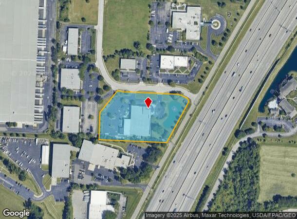 1623 Gateway Cir, Grove City, OH Parcel Map