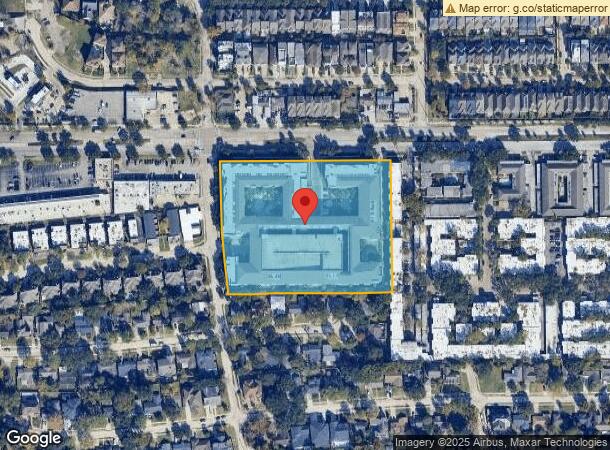  5455 Richmond Ave, Houston, TX Parcel Map