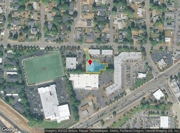  8050 Sw Pfaffle St, Portland, OR Parcel Map